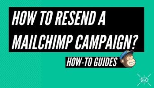 How to resend a MailChimp email?