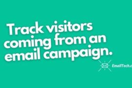 How to track visitors coming from an email or newsletter campaign?